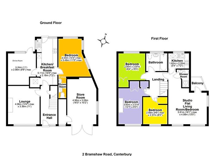 5 Bedroom Semi Detached House To Rent In Bramshaw Road, Canterbury, CT2
