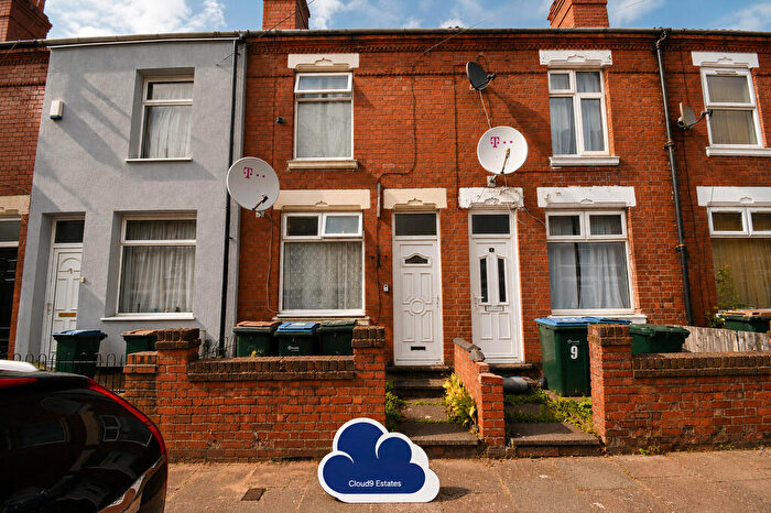 2 Bedroom Terraced House To Rent In Argyll Street, Coventry, CV2