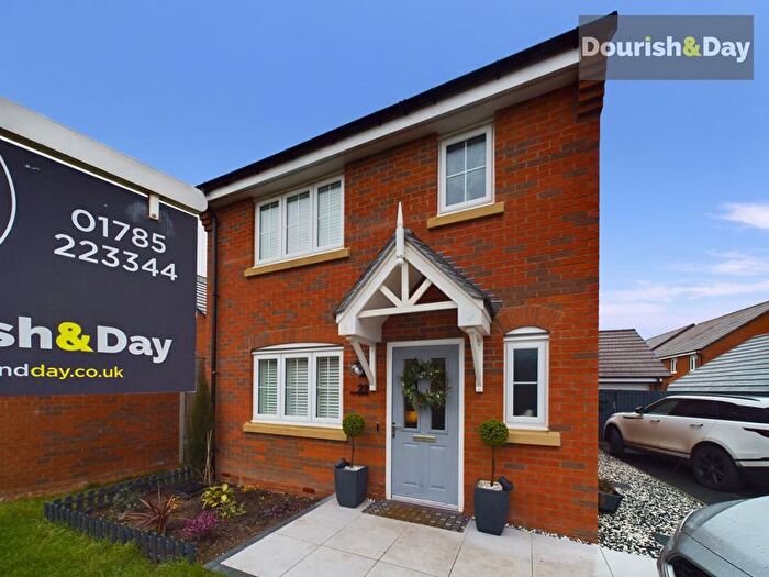 3 Bedroom Detached House For Sale In Clover Way, Willow Grange, Stafford, ST18