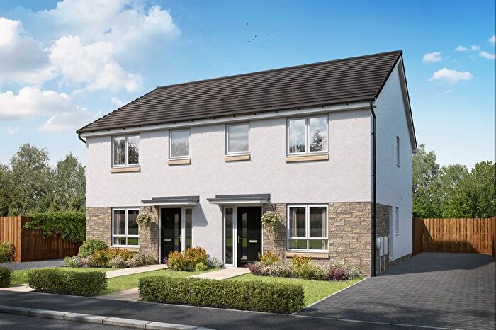 3 Bedroom Semi-Detached House For Sale In "The Brambleford - Plot " At Pentland Gardens, Off Reeforts Avenue, Bilston, EH25