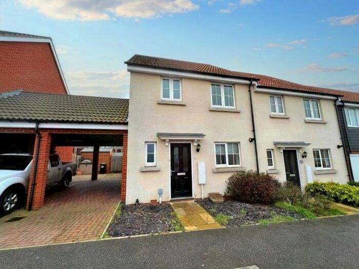 3 Bedroom Semi-Detached House To Rent In Osprey Drive, Stowmarket, IP14