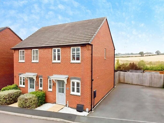 2 Bedroom Semi-Detached House For Sale In Godfrey Close, Stoney Stanton, Leicester, Leicestershire, LE9
