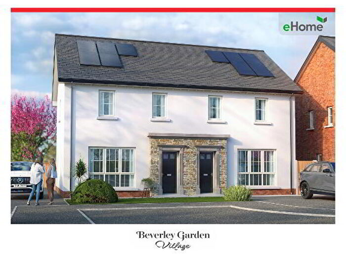 3 Bedroom Semi-Detached House For Sale In The Stewart, Beverley Garden Village, Newtownards, BT23
