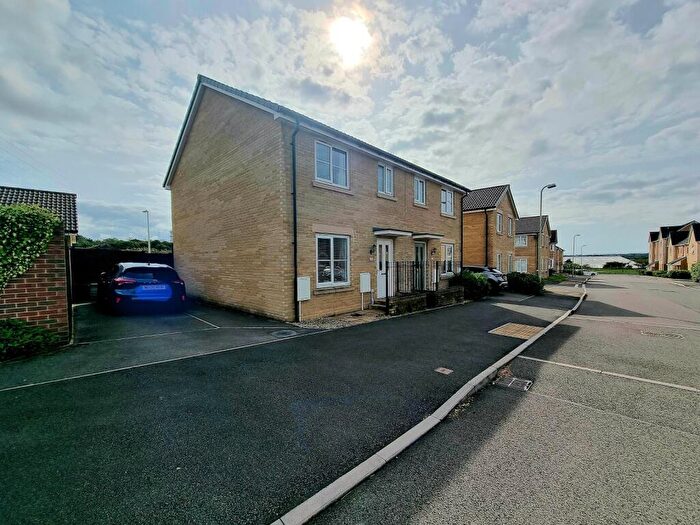 3 Bedroom Semi-Detached House For Sale In Trem Y Castell, Coity, Bridgend., CF35