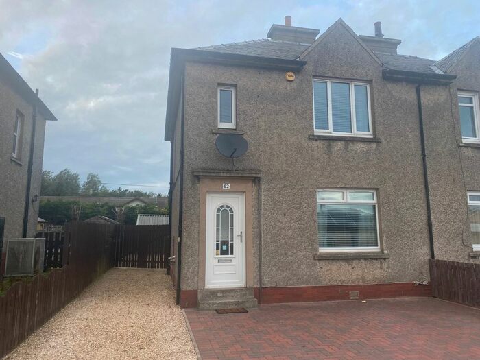 2 Bedroom Semi-Detached House To Rent In Lanark Road, Carstairs, Lanark, South Lanarkshire, ML11