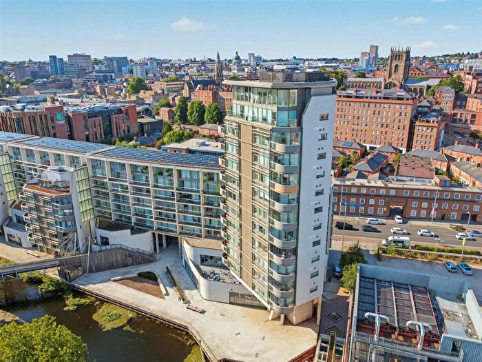 1 Bedroom Penthouse To Rent In Nottingham One, Canal Street, Nottingham, NG1