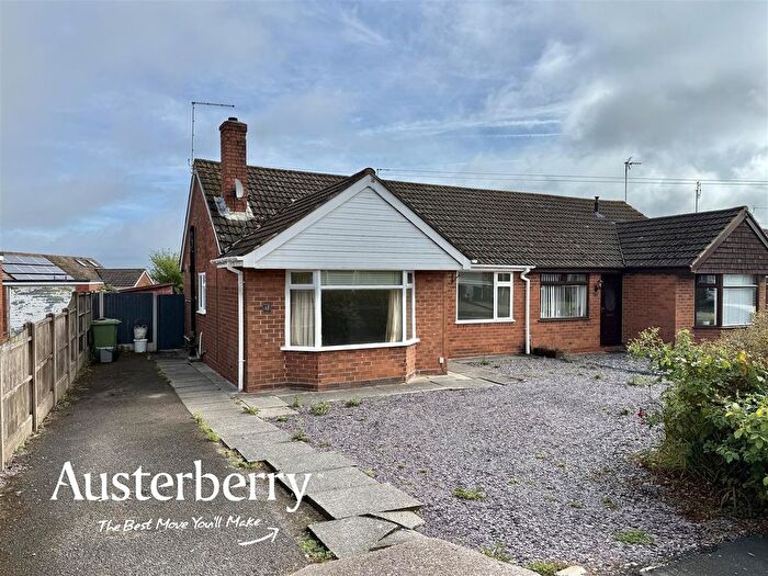2 Bedroom Semi-Detached Bungalow For Sale In Hollies Drive, Stoke-On-Trent, ST3