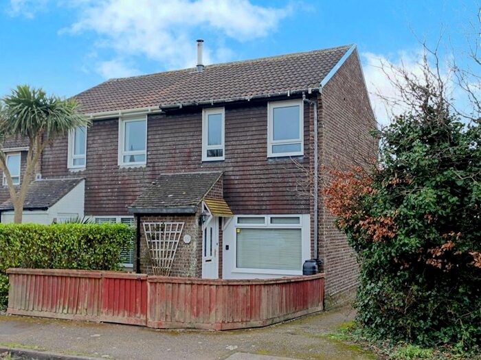 2 Bedroom End Of Terrace House For Sale In Churchfields Road, Cubert, Newquay, TR8