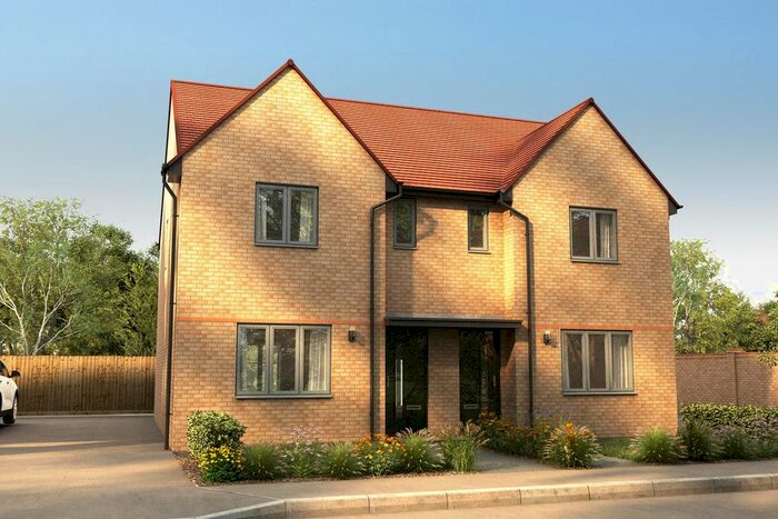 3 Bedroom Semi Detached House For Sale In "The Kilburn" At Oxfordshire, Clements Way, Shrivenham, SN6