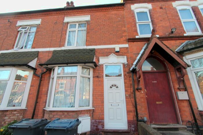 2 Bedroom Terraced House To Rent In Somerset Road, Handsworth Wood, Birmingham, B20