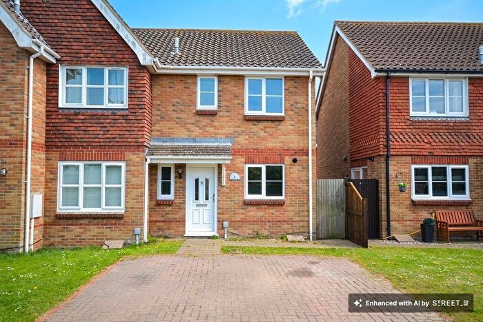 2 Bedroom Semi Detached House For Sale In Oakham Drive, Lydd, TN29