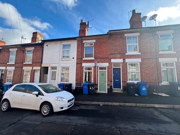 2 Bedroom Terraced House To Rent In Cecil Street, Derby, Derbyshire, DE22