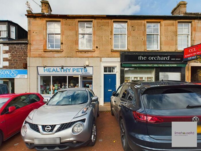 2 Bedroom Flat For Sale In High Street, Biggar, ML12