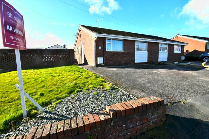 2 Bedroom Semi-Detached Bungalow For Sale In Maxwell Drive, Leeswood, Wrexham, CH7