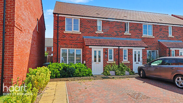 3 Bedroom End Of Terrace House For Sale In Shaw Drive, Thurston, Bury St Edmunds, IP31