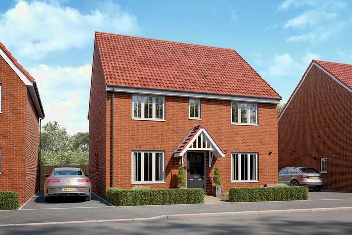 4 Bedroom Detached House For Sale In "The Marford - Plot " At Heron Rise, Wymondham, NR18