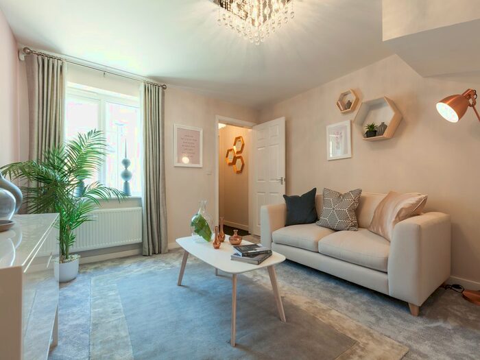 3 Bedroom Terraced House For Sale In "The Saunton" At Bridgend Road, Bryncae, Llanharan, Pontyclun, CF72