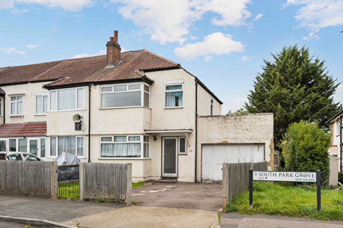 3 Bedroom Semi-Detached House For Sale In South Park Grove, New Malden, KT3