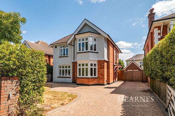 4 Bedroom Detached House For Sale In Stokewood Road, Bournemouth, BH3