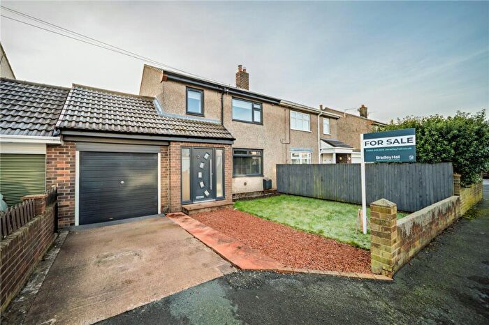 3 Bedroom Semi-Detached House For Sale In St. Johns Estate, South Broomhill, Northumberland, NE65
