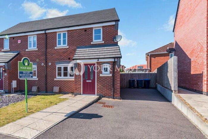 3 Bedroom Semi-Detached House To Rent In Oronsay Close, Hinckley, Leicestershire, LE10