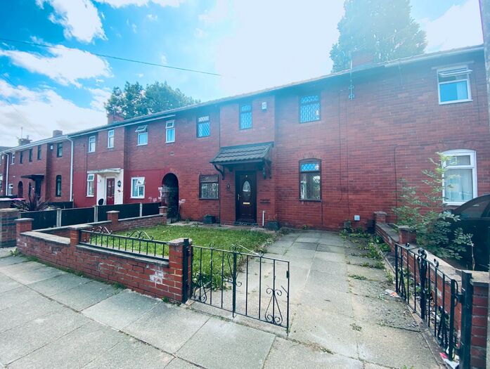 3 Bedroom Terraced House To Rent In Verdun Road, Manchester, M30