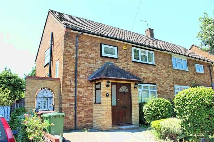 3 Bedroom Semi-Detached House To Rent In Stanborough Avenue, Borehamwood, Hertfordshire, WD6