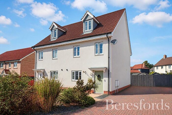 3 Bedroom Semi-Detached House For Sale In Hibbert Drive, Dunmow, CM6