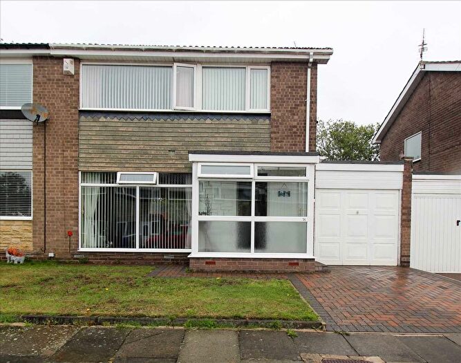 3 Bedroom Semi-detached House For Sale In Whitelaw Place, Collingwood Chase, Cramlington, NE23