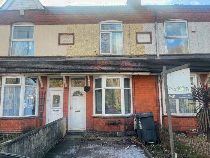 3 Bedroom Terraced House To Rent In Cartland Road, Stirchley, Birmingham, B30