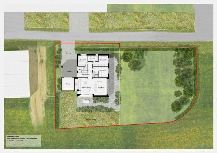 Land For Sale In Fontmell Parva, Blandford Forum, Dorset, DT11