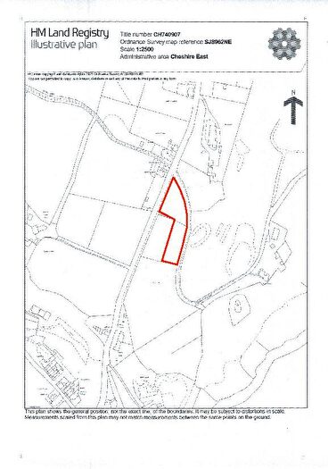 Land For Sale In Plot One Woodland East Of Tunstall Road, Congleton, Cheshire, CW12