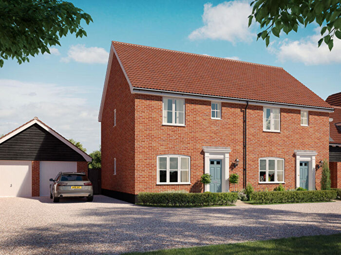 3 Bedroom Semi Detached House For Sale In Queen Elizabeth Way, Bramford, Ipswich, IP8