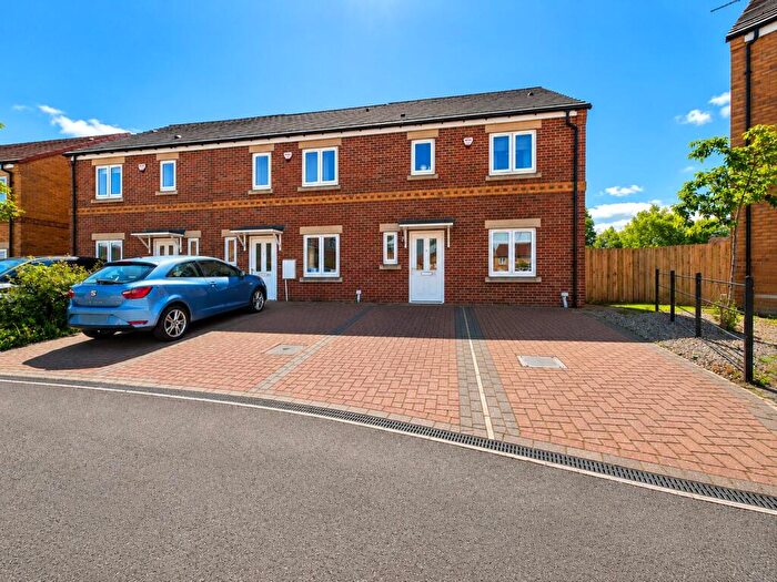 3 Bedroom Semi-Detached House For Sale In The Sidings, Bishop Auckland, Durham, DL14