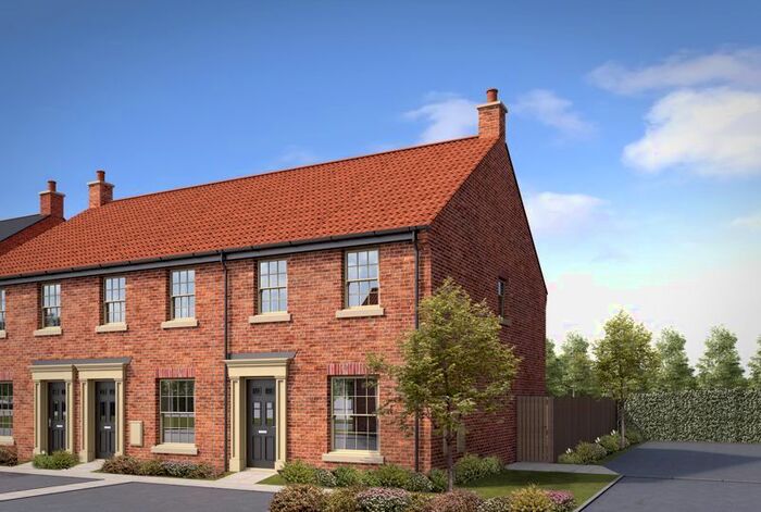 3 Bedroom End Of Terrace House For Sale In Plot &amp;, The Beverley, Lister Gardens, Market Weighton, YO43