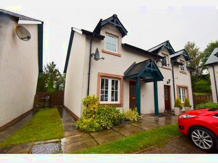 2 Bedroom Semi-Detached House To Rent In Robertson Loan, Pitlochry, PH16