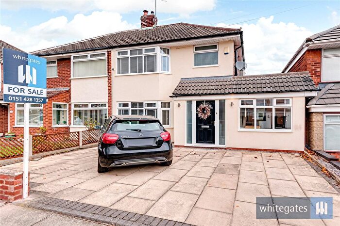3 Bedroom Semi Detached House For Sale In Charterhouse Road, Liverpool, Merseyside, L25