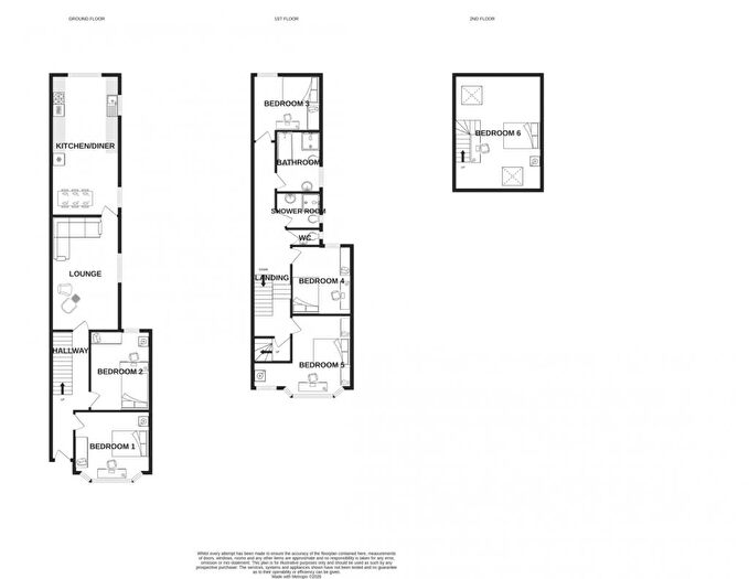 6 Bedroom Terraced House To Rent In Mackintosh Place, Cardiff, CF24