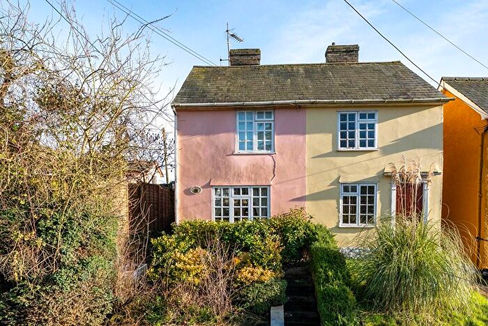 2 Bedroom Semi Detached House For Sale In The Street, Poslingford, Suffolk, CO10