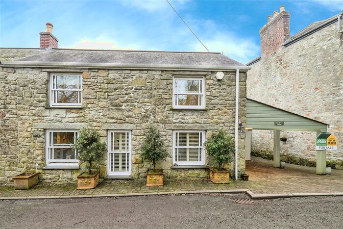 3 Bedroom Semi-Detached House For Sale In St. Hilary, Penzance, Cornwall, TR20