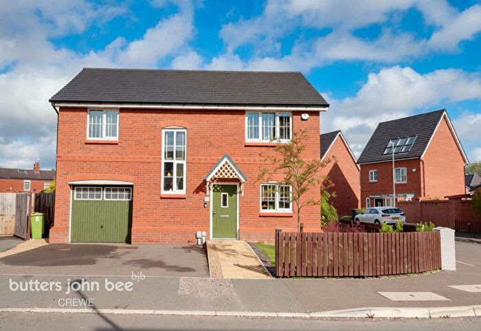 4 Bedroom Detached House For Sale In Joseph Reddrop Way, Crewe, CW1