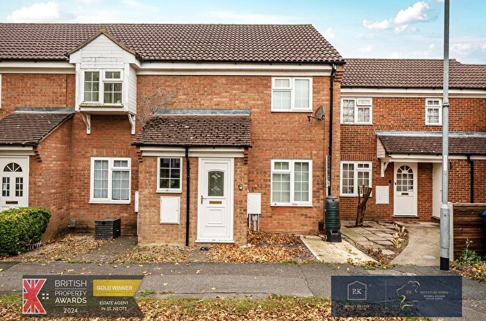 2 Bedroom Terraced House For Sale In Rye Close, Eynesbury, St. Neots, PE19