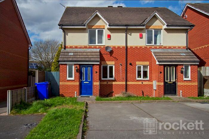 2 Bedroom Semi-Detached House To Rent In Festival Close, Stoke On Trent, Staffordshire, ST6