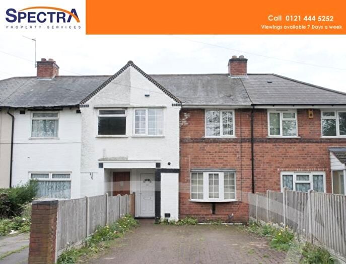 3 Bedroom Terraced House To Rent In Matlock Road, Tyseley, Birmingham, B11