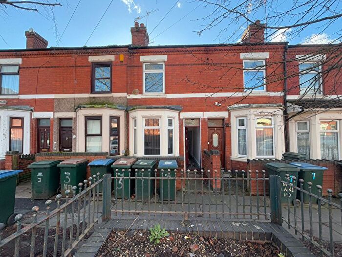 3 Bedroom Terraced House To Rent In Newland Road, Coventry, CV1