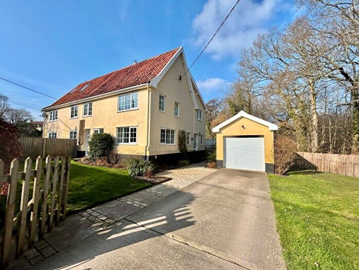 Semi-Detached House For Sale In Brook Cottage, The Street, Huntingfield, Halesworth, Suffolk, IP19