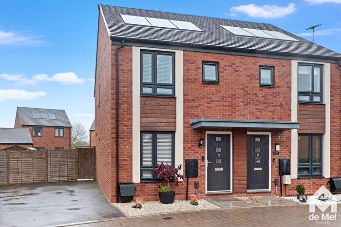 2 Bedroom Semi-Detached House For Sale In Olivine Crescent, Bishops Cleeve, GL52