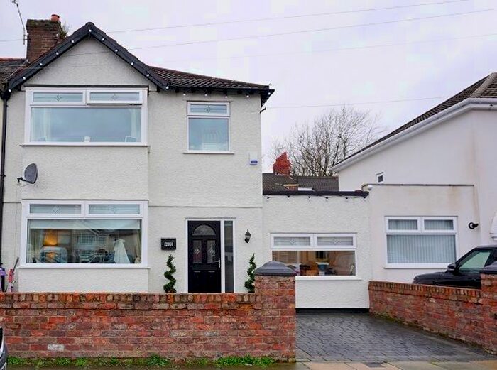 3 Bedroom SemiDetached House For Sale In Bidston Road, Walton