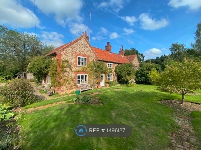 4 Bedroom Semi-Detached House To Rent In Colemans Cottage, Stody, Melton Constable, NR24