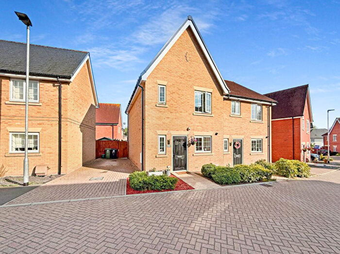 2 Bedroom Semi-Detached House For Sale In Nightingale Drive, Halstead, CO9